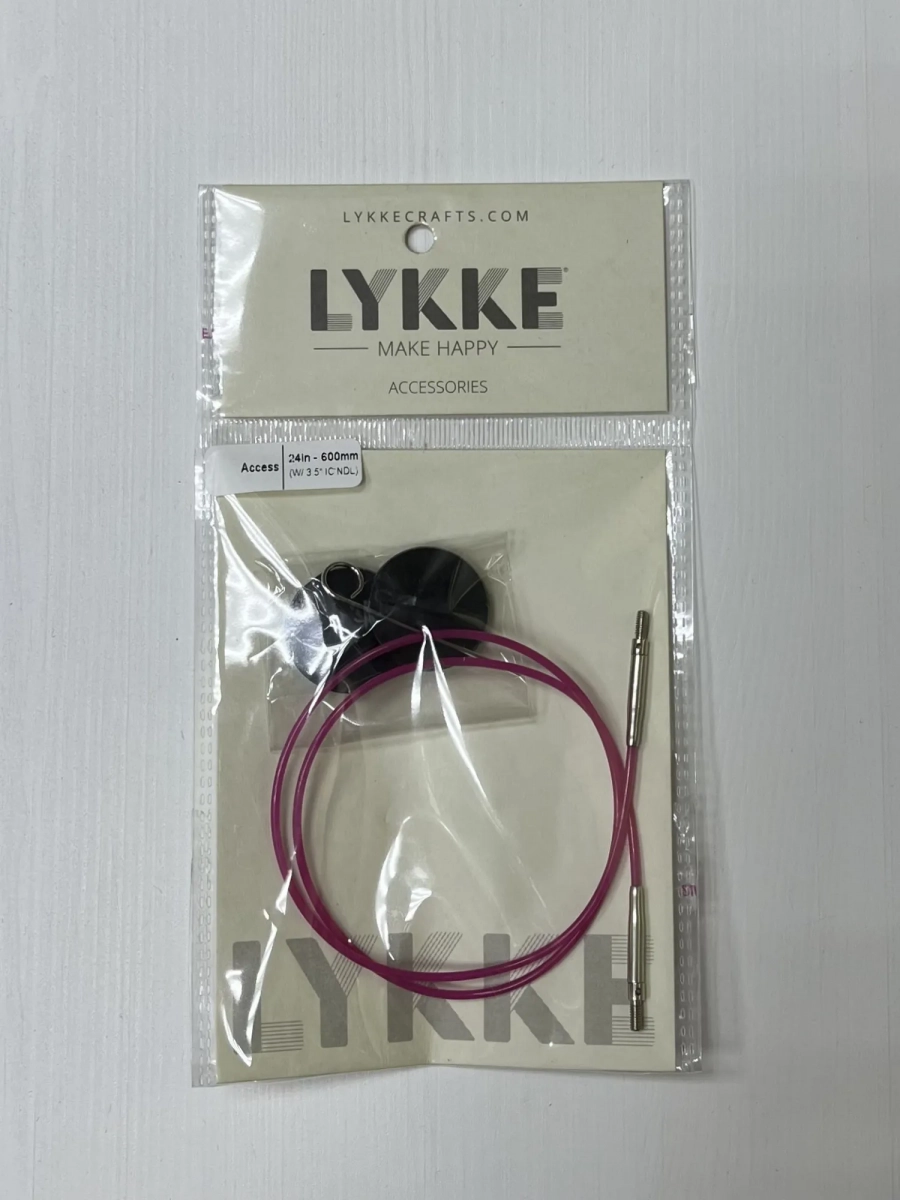 Леска Lykke для разъемных спиц 11,5 см Pink