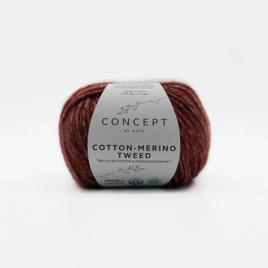 Katia Cotton-Merino Tweed