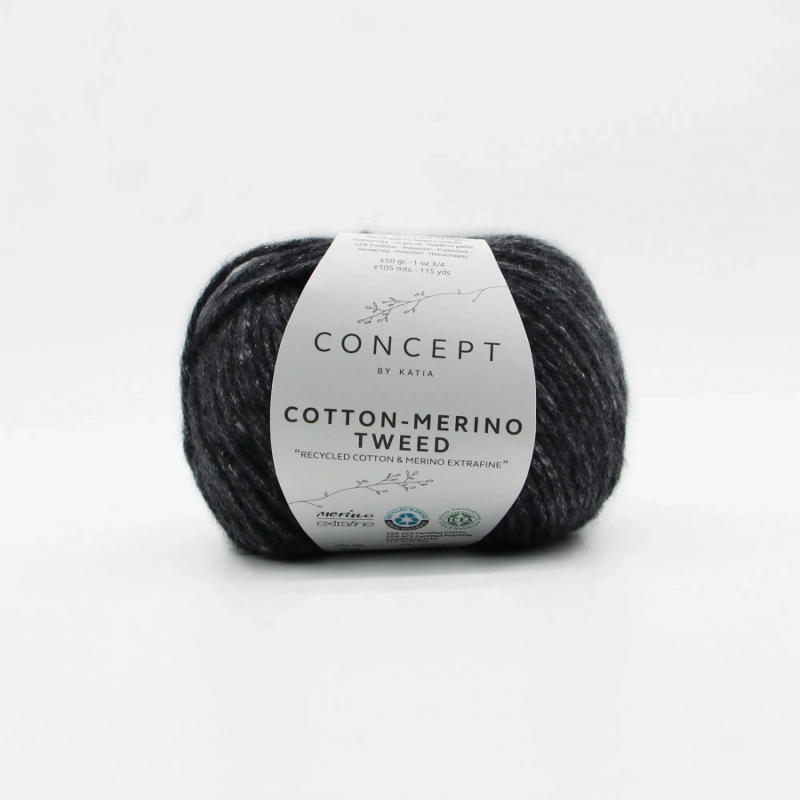 Katia Cotton-Merino Tweed