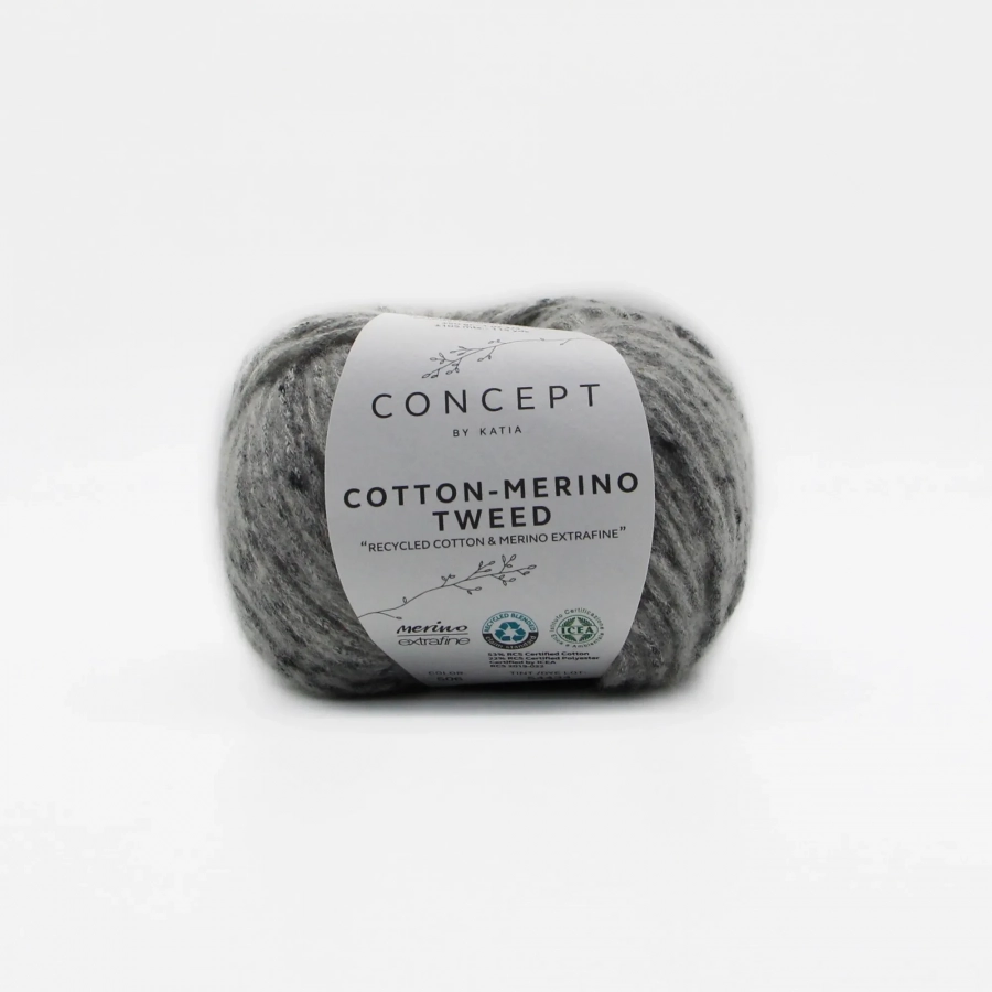 Katia Cotton-Merino Tweed