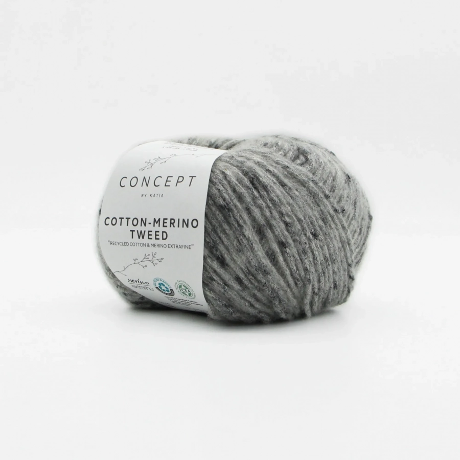 Katia Cotton-Merino Tweed