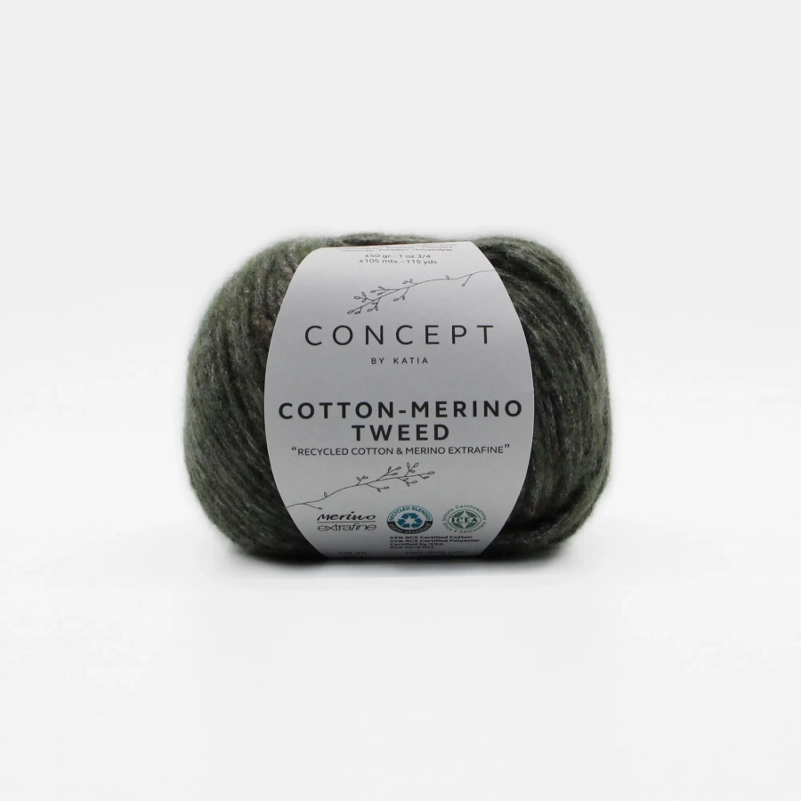 Katia Cotton-Merino Tweed