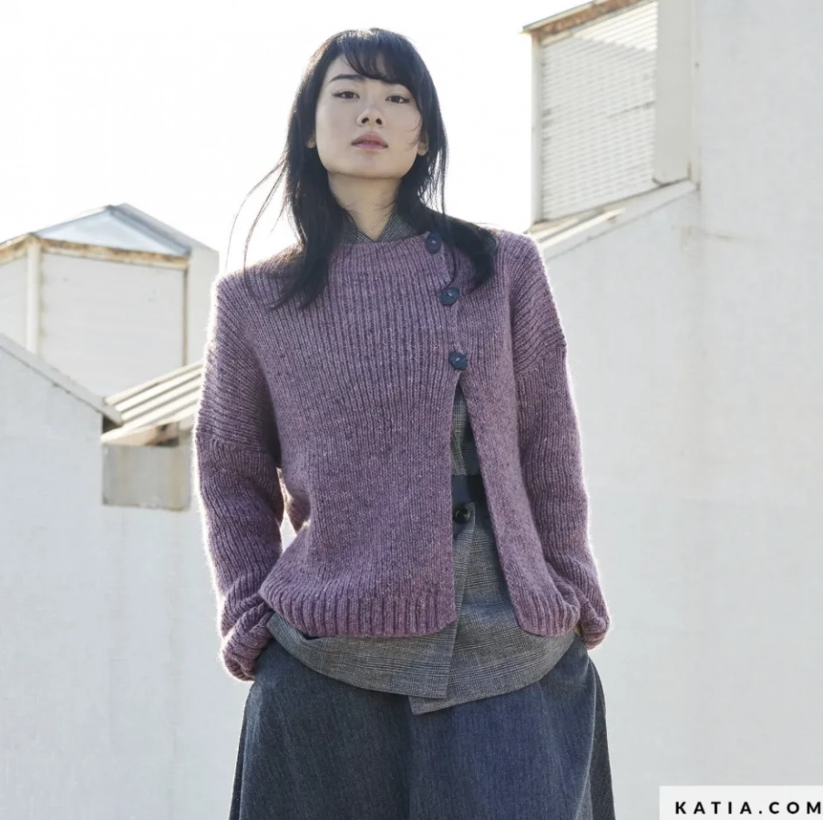 Katia Cotton-Merino Tweed