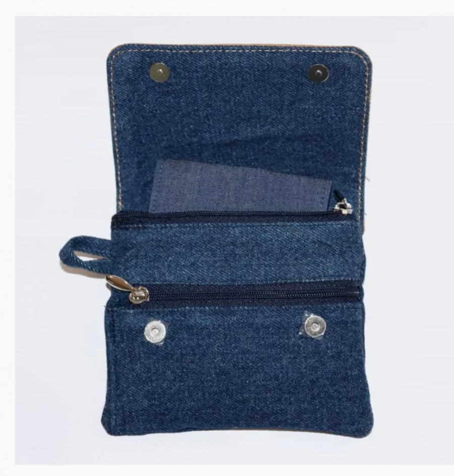 Набор разъемных укороченных спиц "Denim Indigo Wood Mini" длина 5см KnitPro