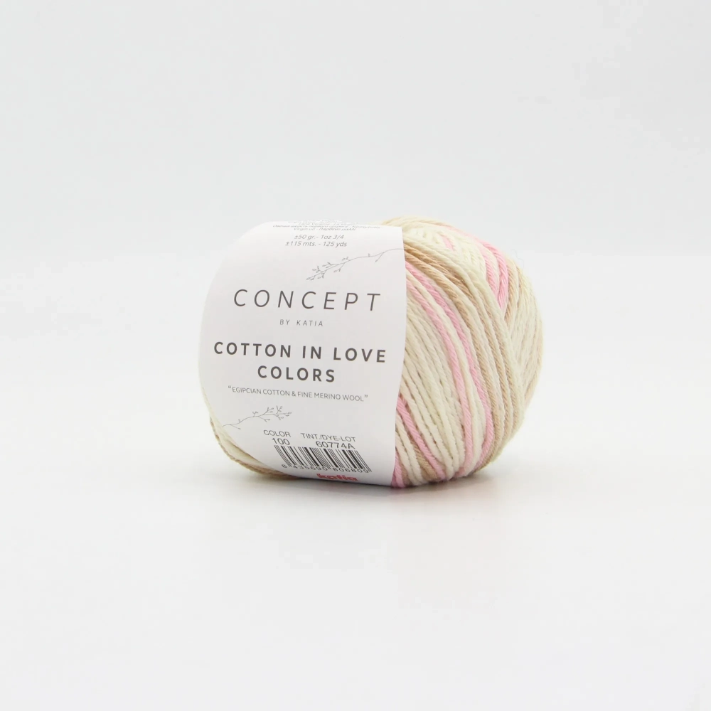 Katia Cotton in love colors