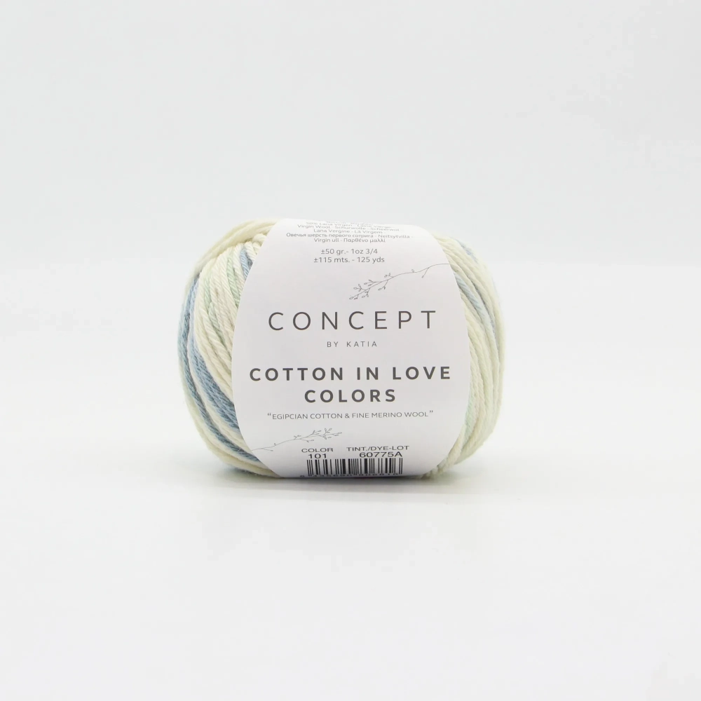 Katia Cotton in love colors