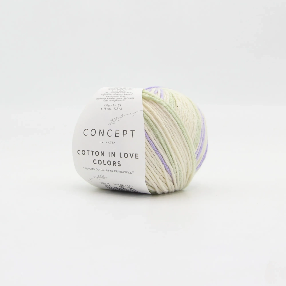 Katia Cotton in love colors