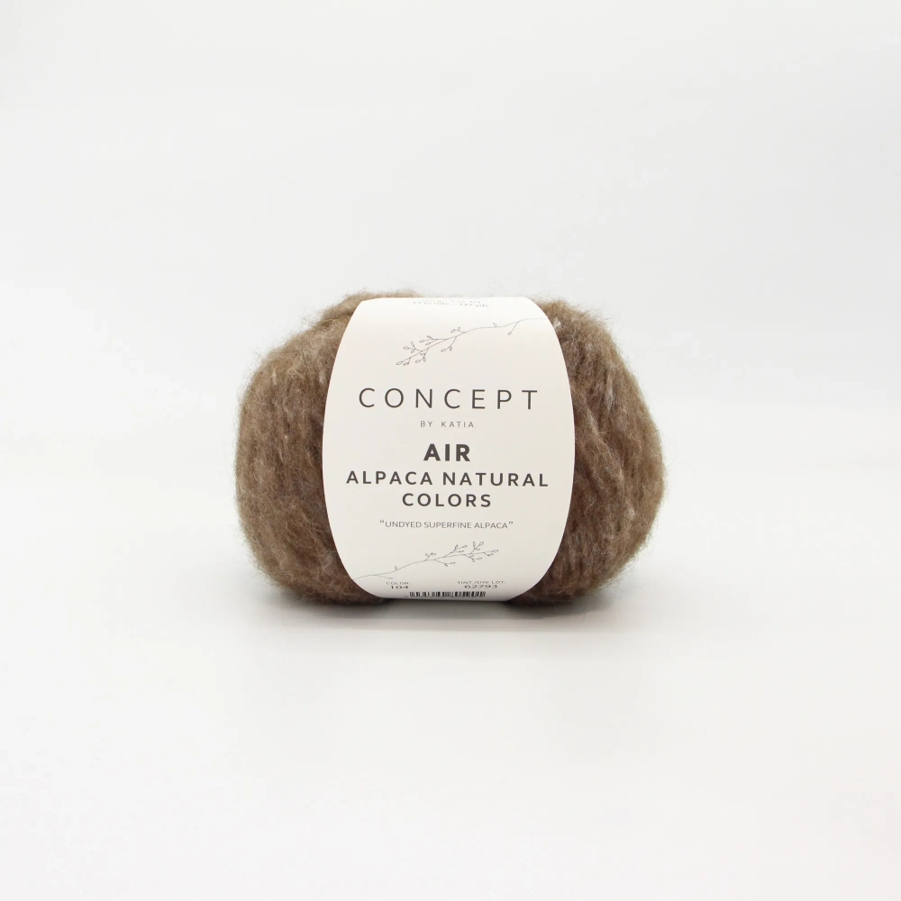 Katia Air Alpaca Natural Colors