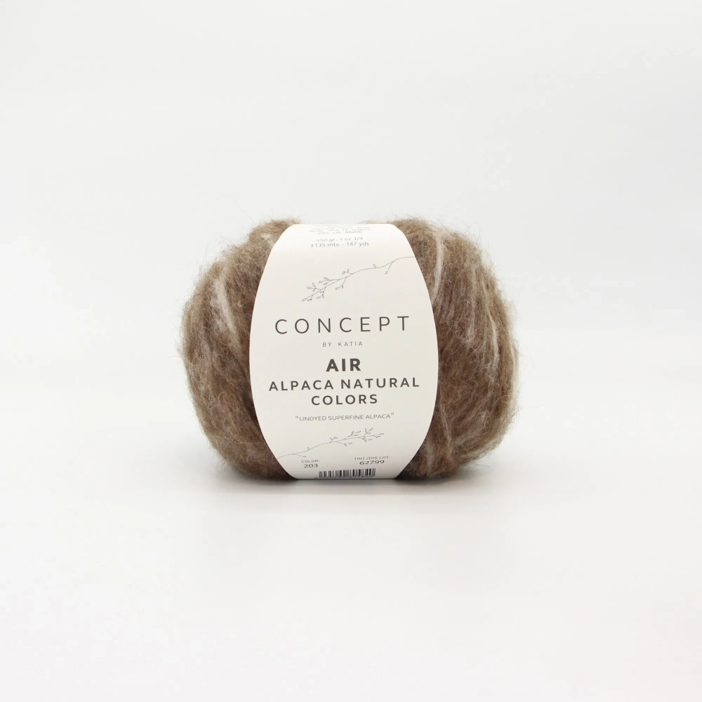 Katia Air Alpaca Natural Colors