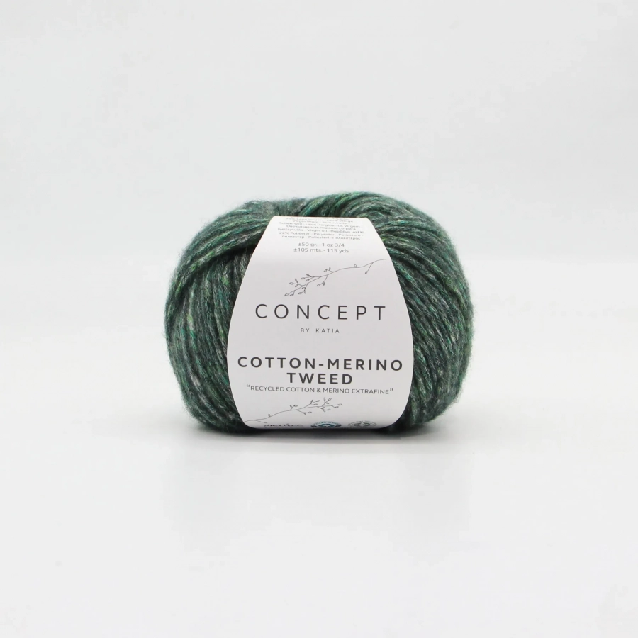 Katia Cotton-Merino Tweed