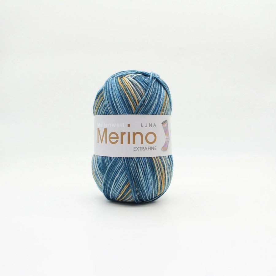 Lana Grossa Meilenweit 100 merino extrafine Luna 