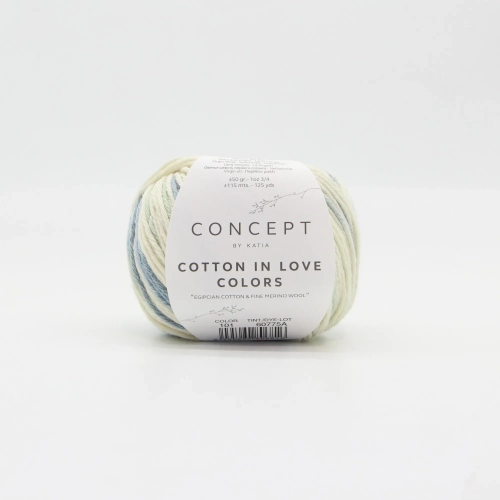 Katia Cotton in love colors