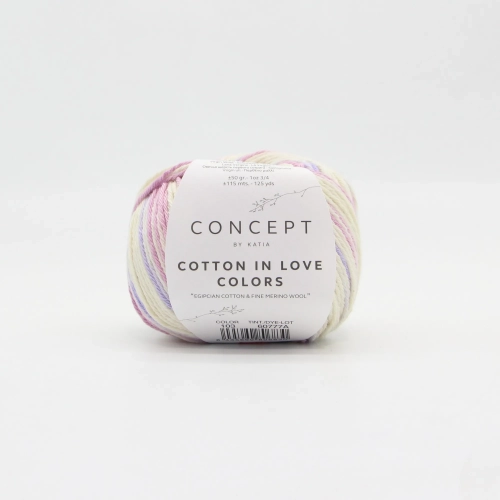 Katia Cotton in love colors