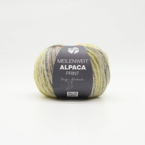 Lana Grossa Meilenweit 100 Alpaca Print