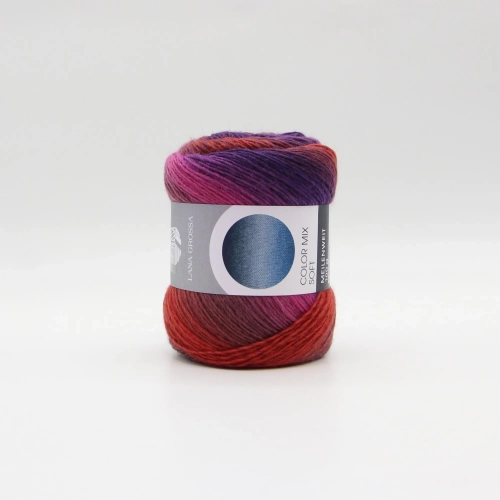 Lana Grossa Meilenweit 100 Color Mix Soft