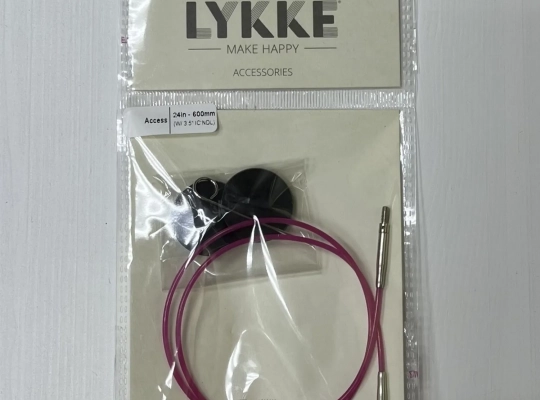 Леска Lykke для разъемных спиц 11,5 см Pink